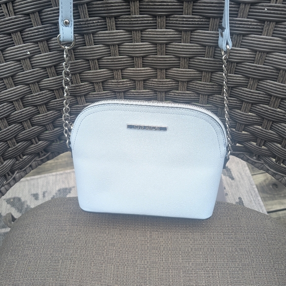 Steve Madden Light Blue Dome Crossbody Bag - Picture 2 of 4